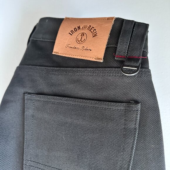 Iron & Resin Heavy Twill Tradesman Pant NWOT Charcoal 32 W - Picture 1 of 7